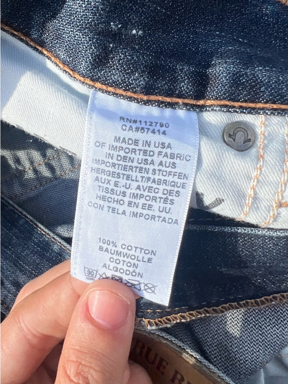 True Religion “Ricky” Relaxed Straight Jeans - Picture 5 of 8